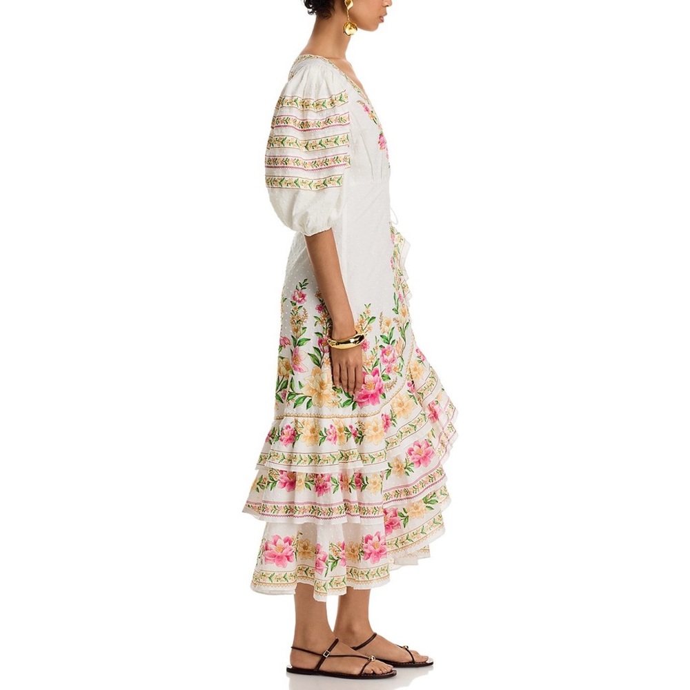 FARM Rio Palm Dream Midi Wrap Dress, NWT ๐ง๐ท - Picture 5 of 16
